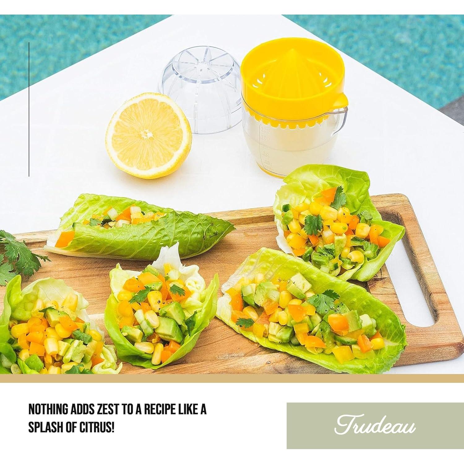 Exprimidor de Limón Trudeau 125ml con Colador Integrado