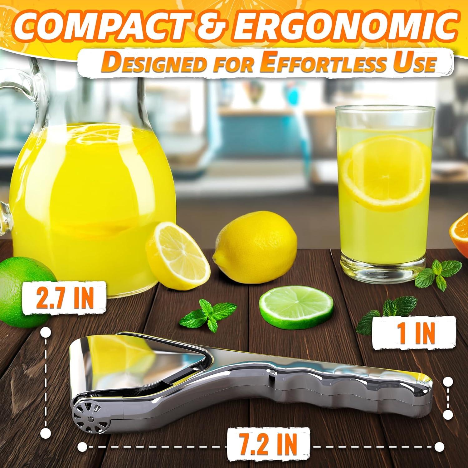 Exprimidor de Limón Manual LEGLO de Acero Inoxidable 0.56 kg