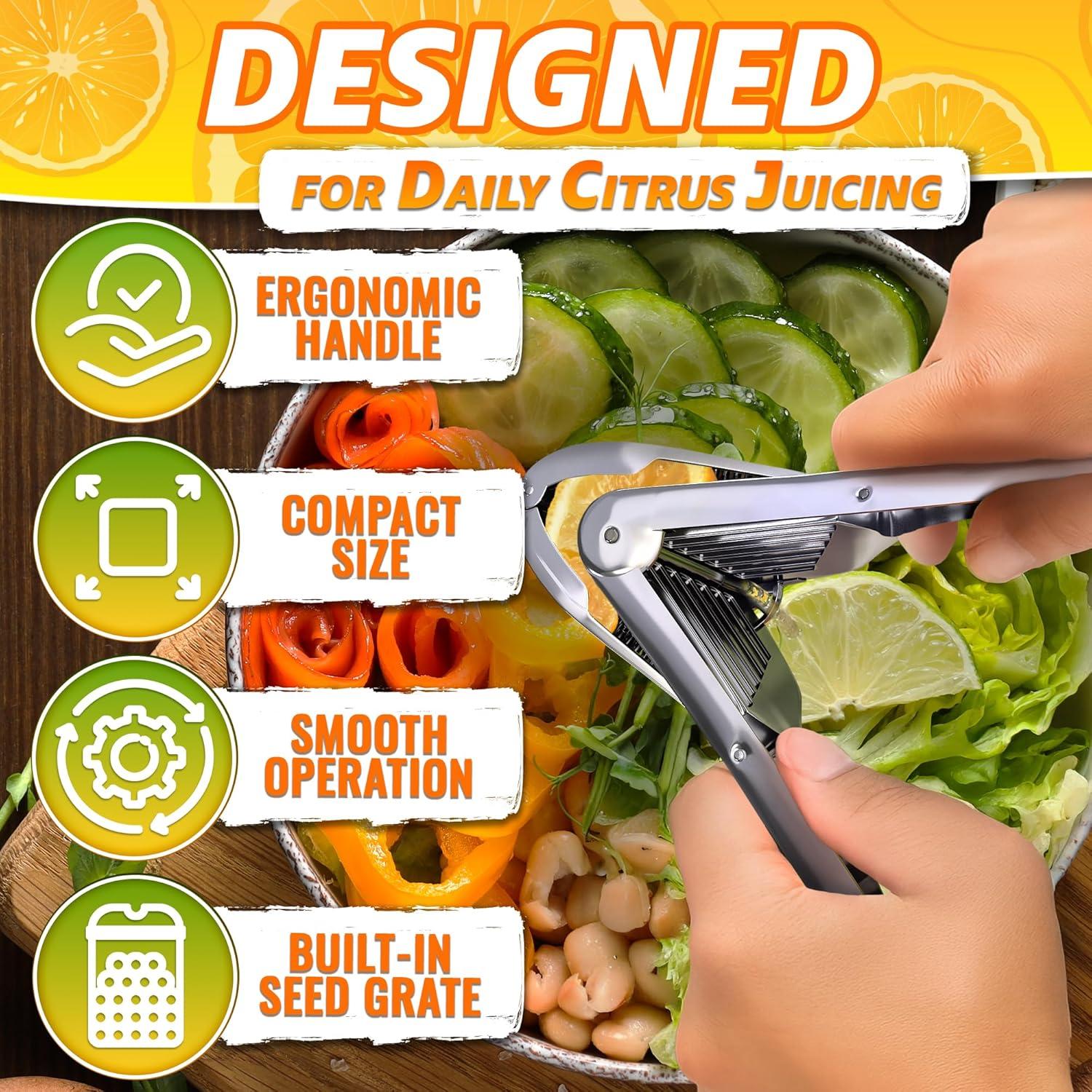 Exprimidor de Limón Manual LEGLO de Acero Inoxidable 0.56 kg