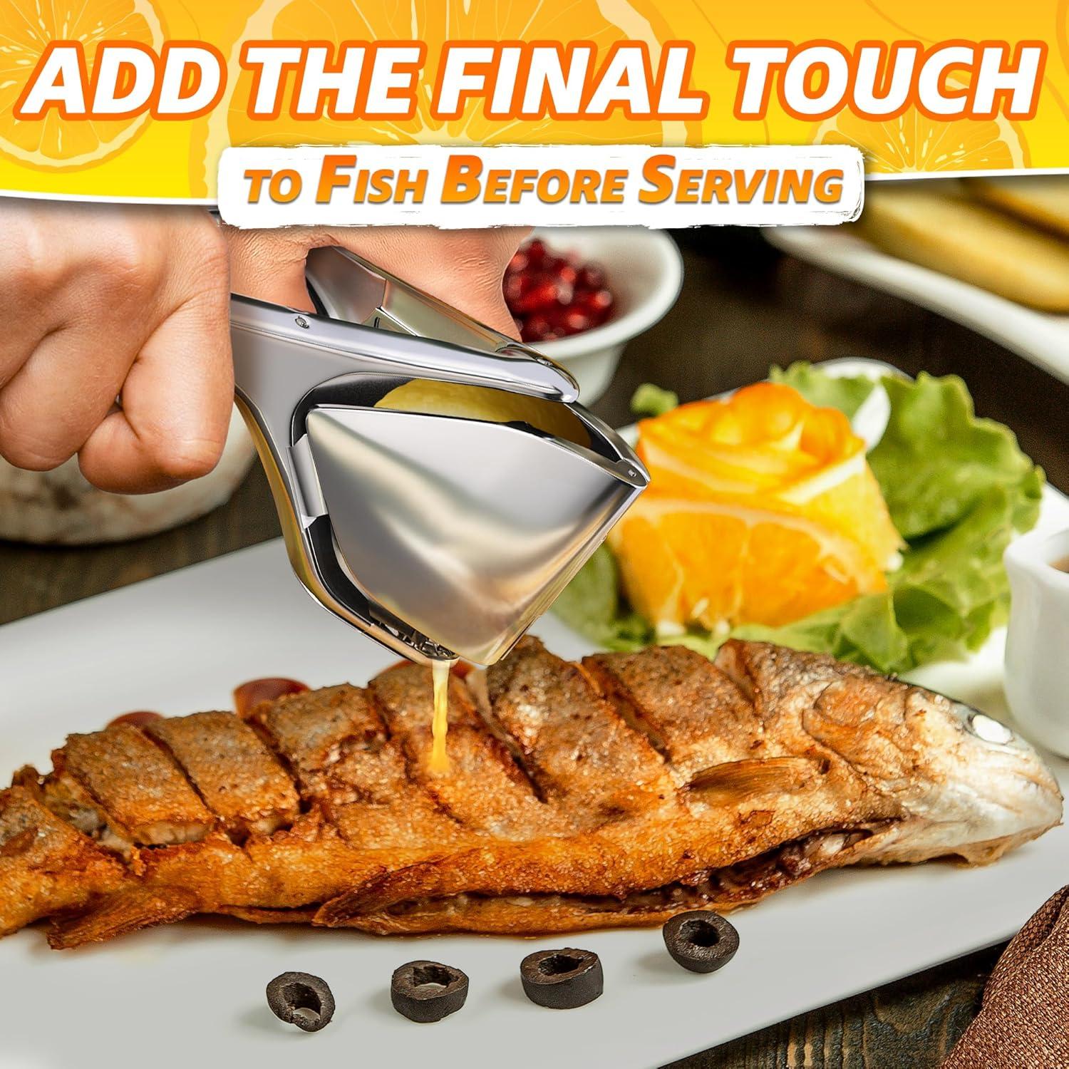 Exprimidor de Limón Manual LEGLO de Acero Inoxidable 0.56 kg