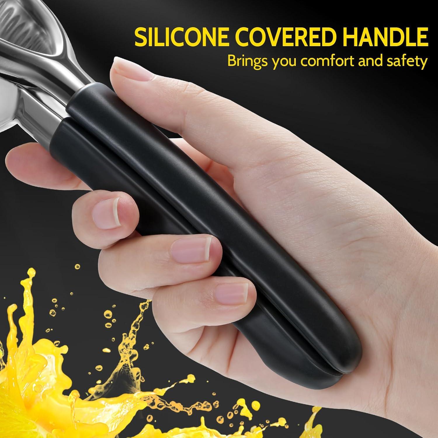 Exprimidor de Limón Sopito de Acero Inoxidable 388g Manual