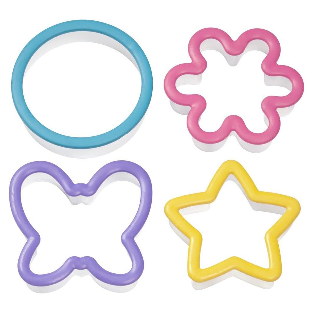 Conjunto de Cortadores de Galletas Wilton 4 Piezas Acero Inoxidable