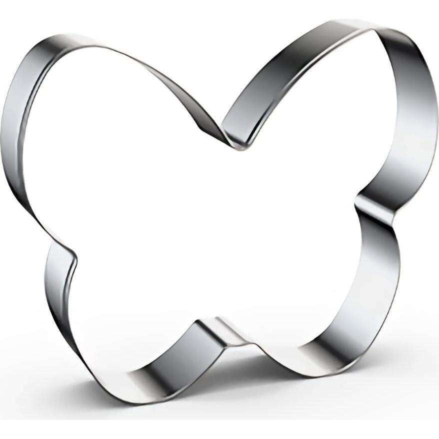 Juego de Cortadores de Galletas Mariposa QAAQS - 4 Piezas Acero Inoxidable