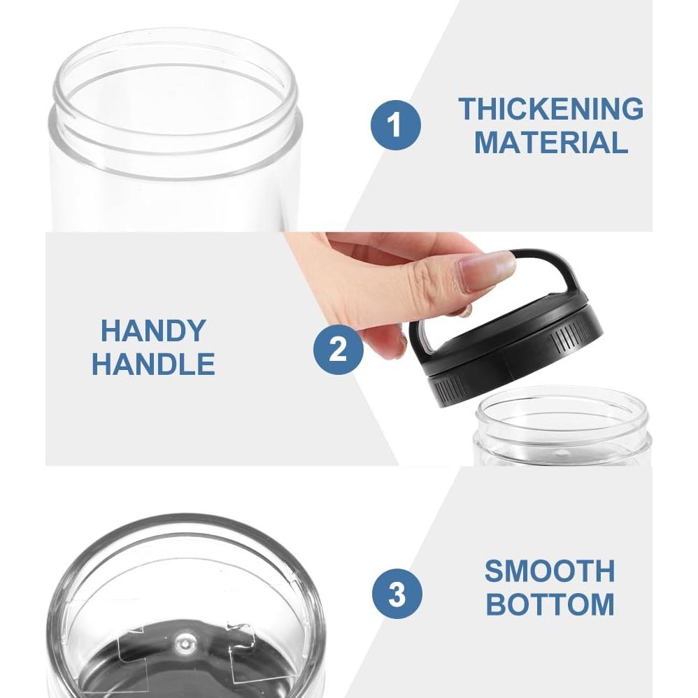 Contenedor de Snacks Apilable Saycker - 4 Tarros Medida 40cc a 150cc