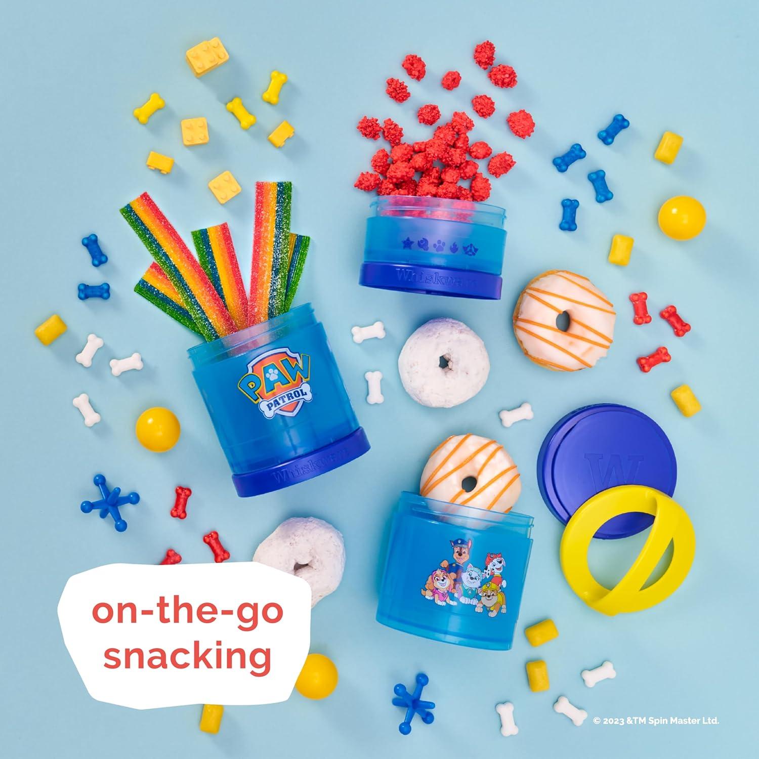 Contenedores apilables Whiskware para refrigerios - 3 tazas