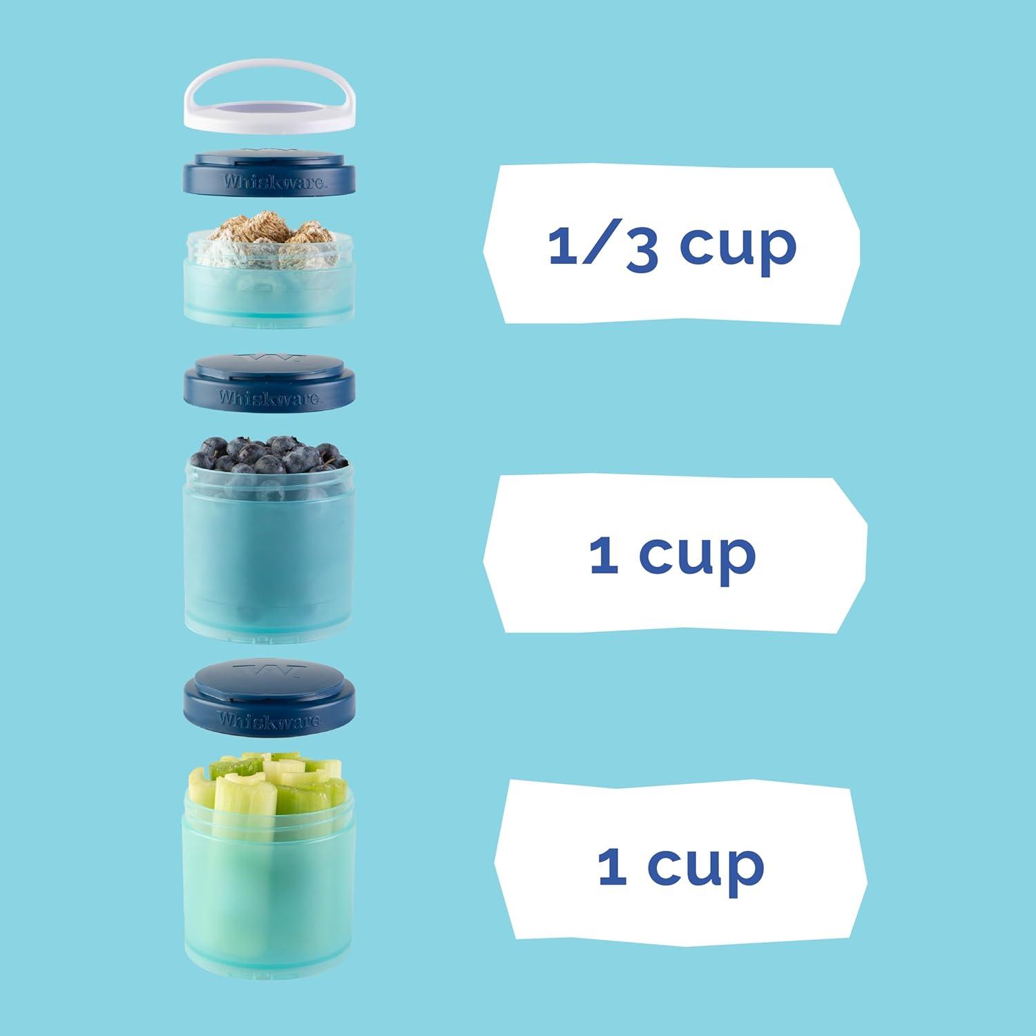 Contenedores apilables Whiskware Paw Patrol 3 piezas 710 ml