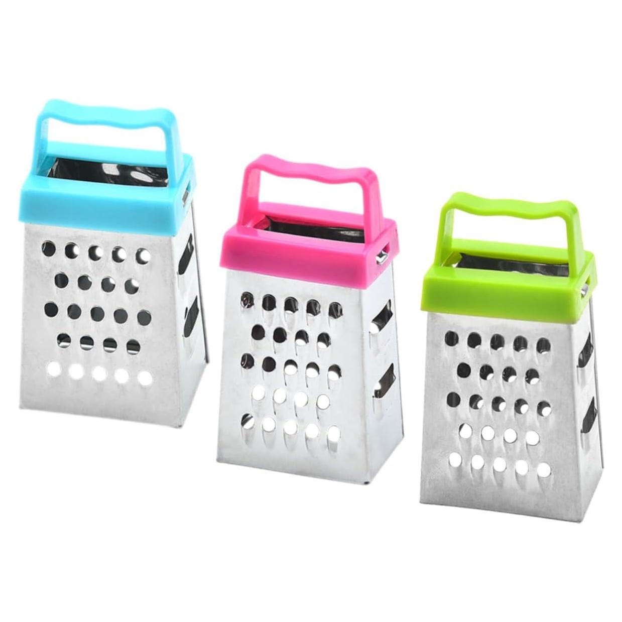 Rallador de Queso y Cortador de Verduras Ciieeo 3 Piezas