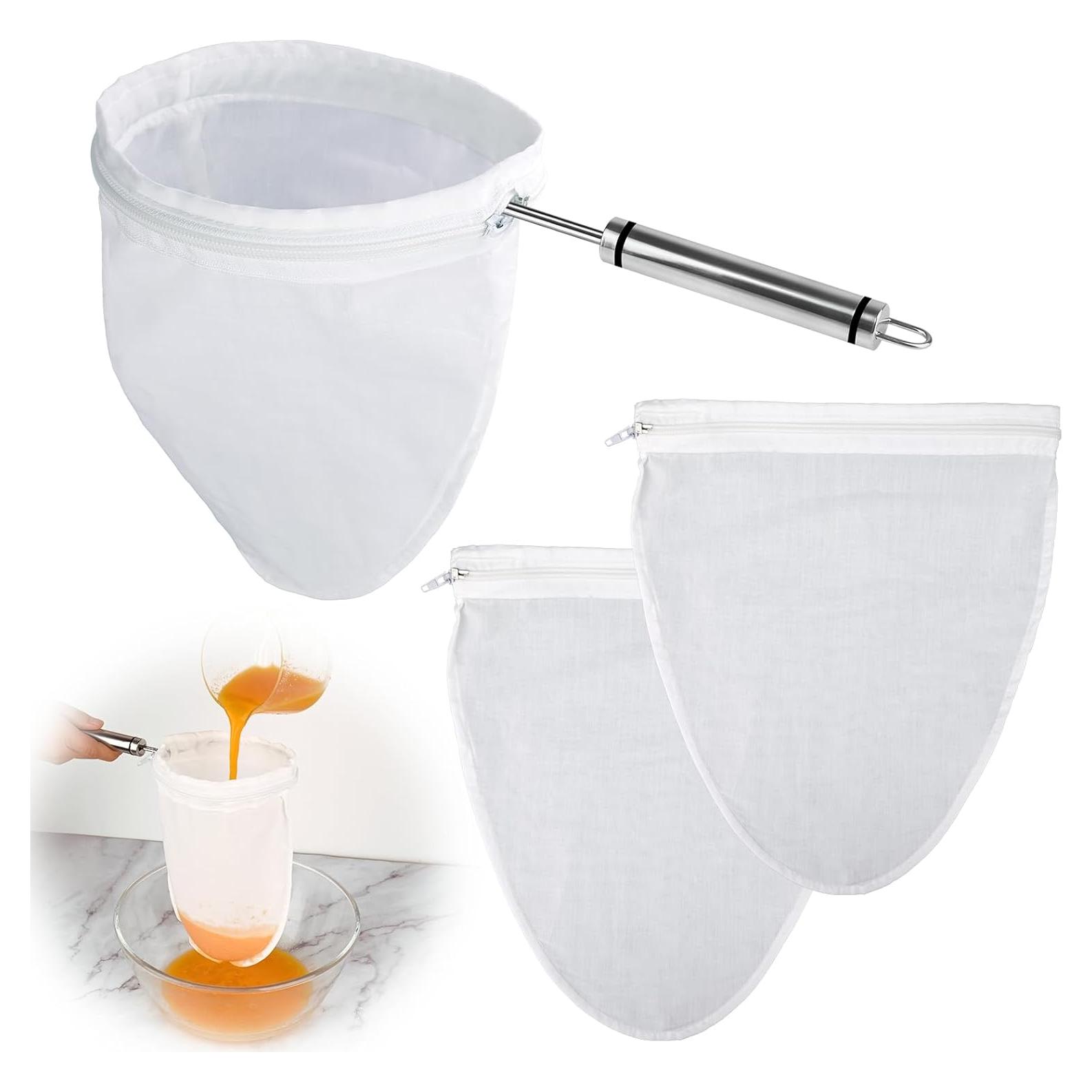 Colador de Malla Fina WMKGG con Marco de Acero Inoxidable