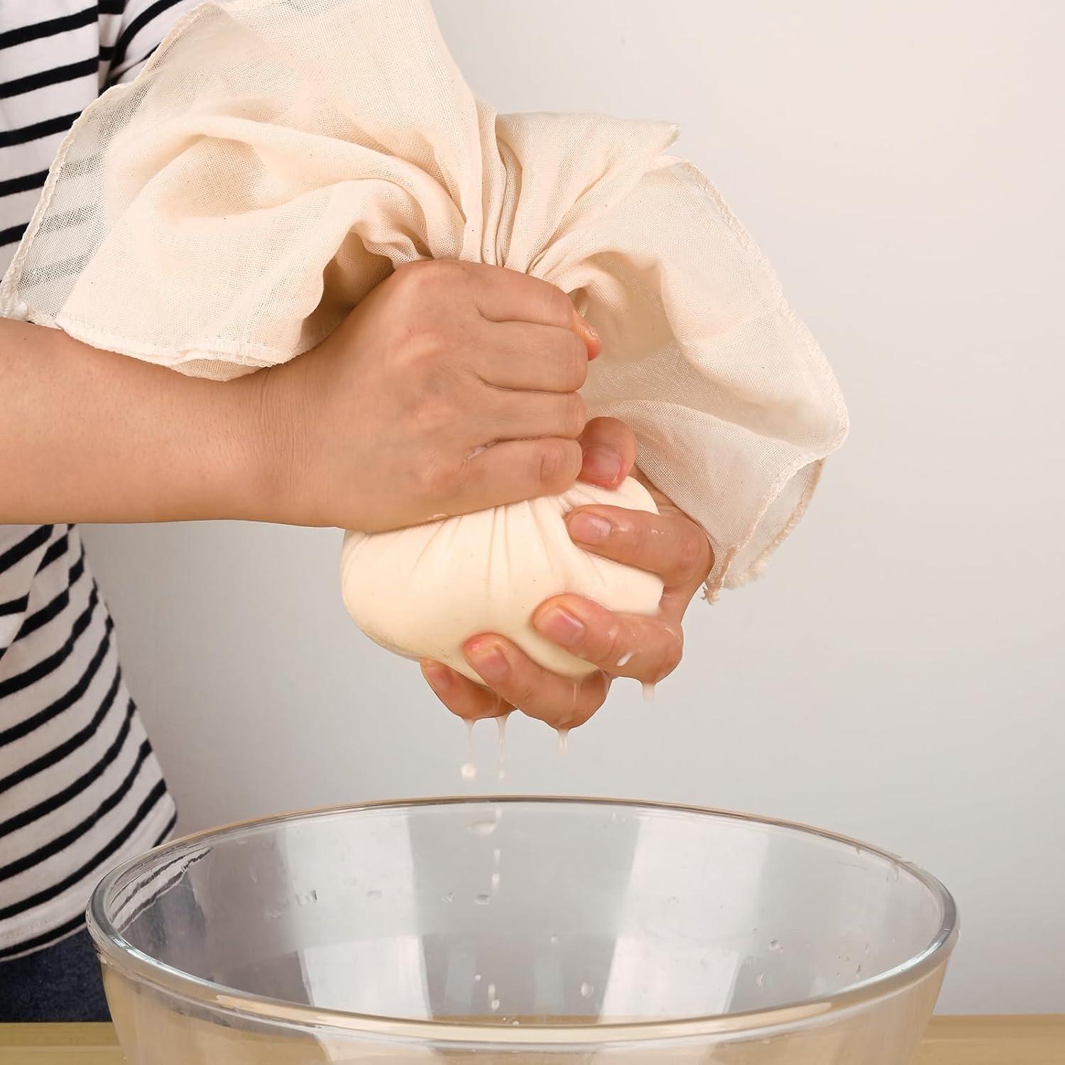 Paños de Queso WMKGG 9 PCS 50.8x50.8 cm Algodón Reutilizables