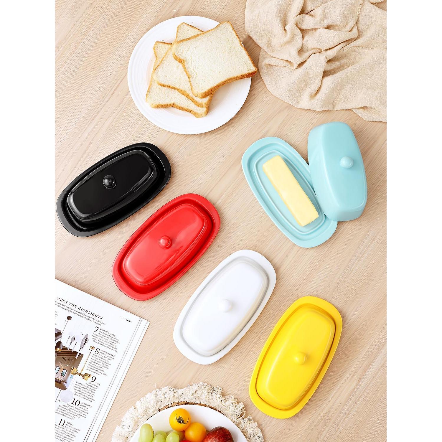 Plato de Mantequilla Yedio de Porcelana con Tapa 19.69 cm