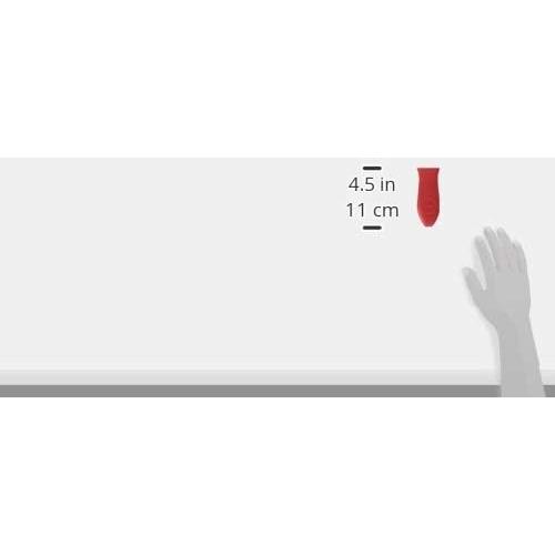 Soporte de Mango Caliente de Silicona Lodge - Rojo - 10.95 cm