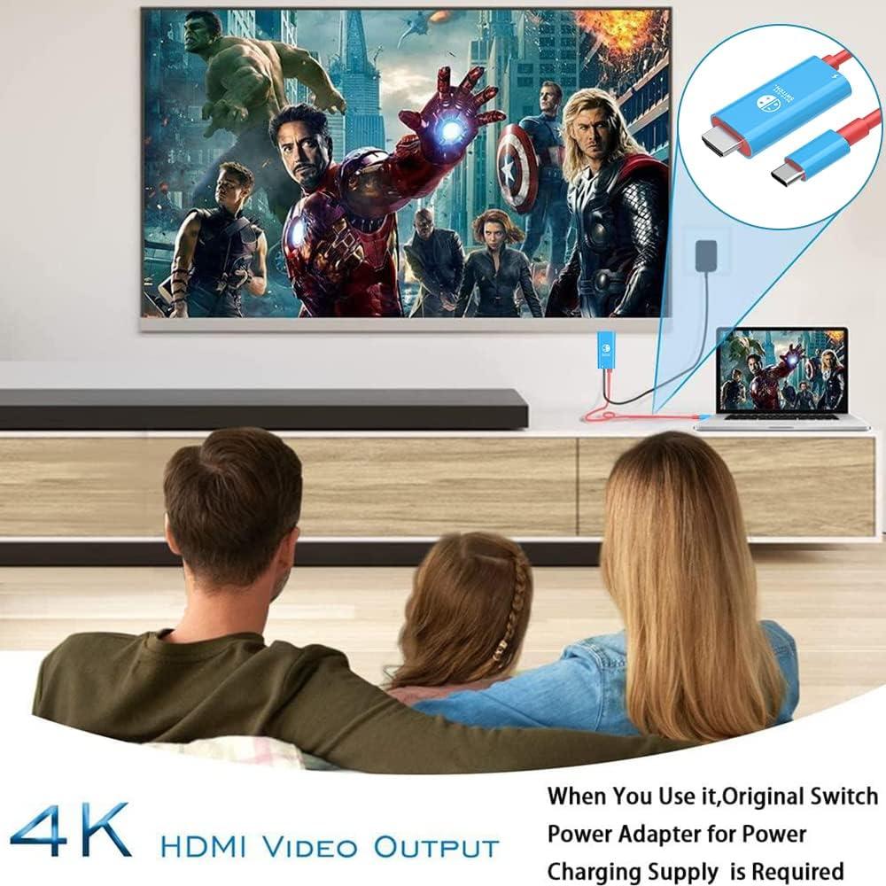 Dock Mini Boreguse para Nintendo Switch 100W HDMI 4K