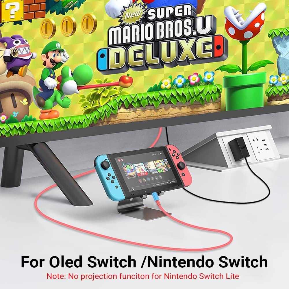Dock Mini Boreguse para Nintendo Switch 100W HDMI 4K