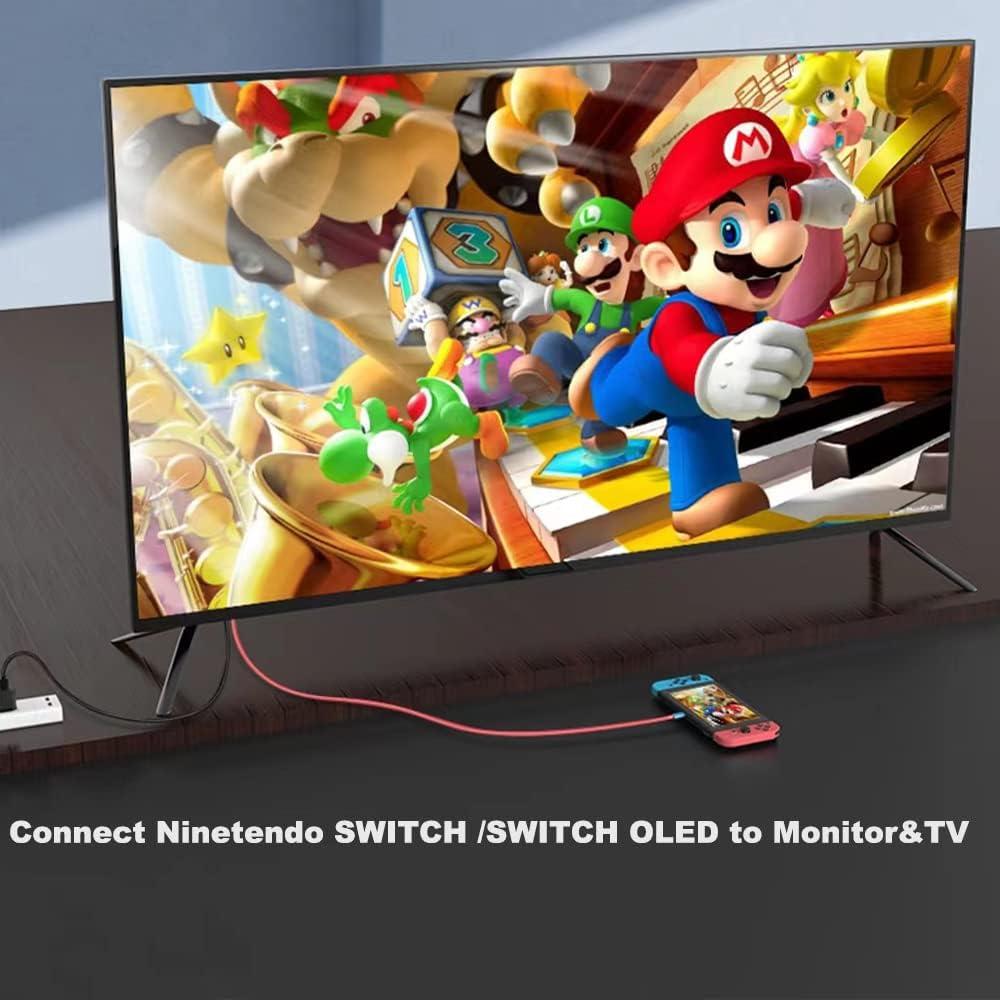 Dock Mini Boreguse para Nintendo Switch 100W HDMI 4K