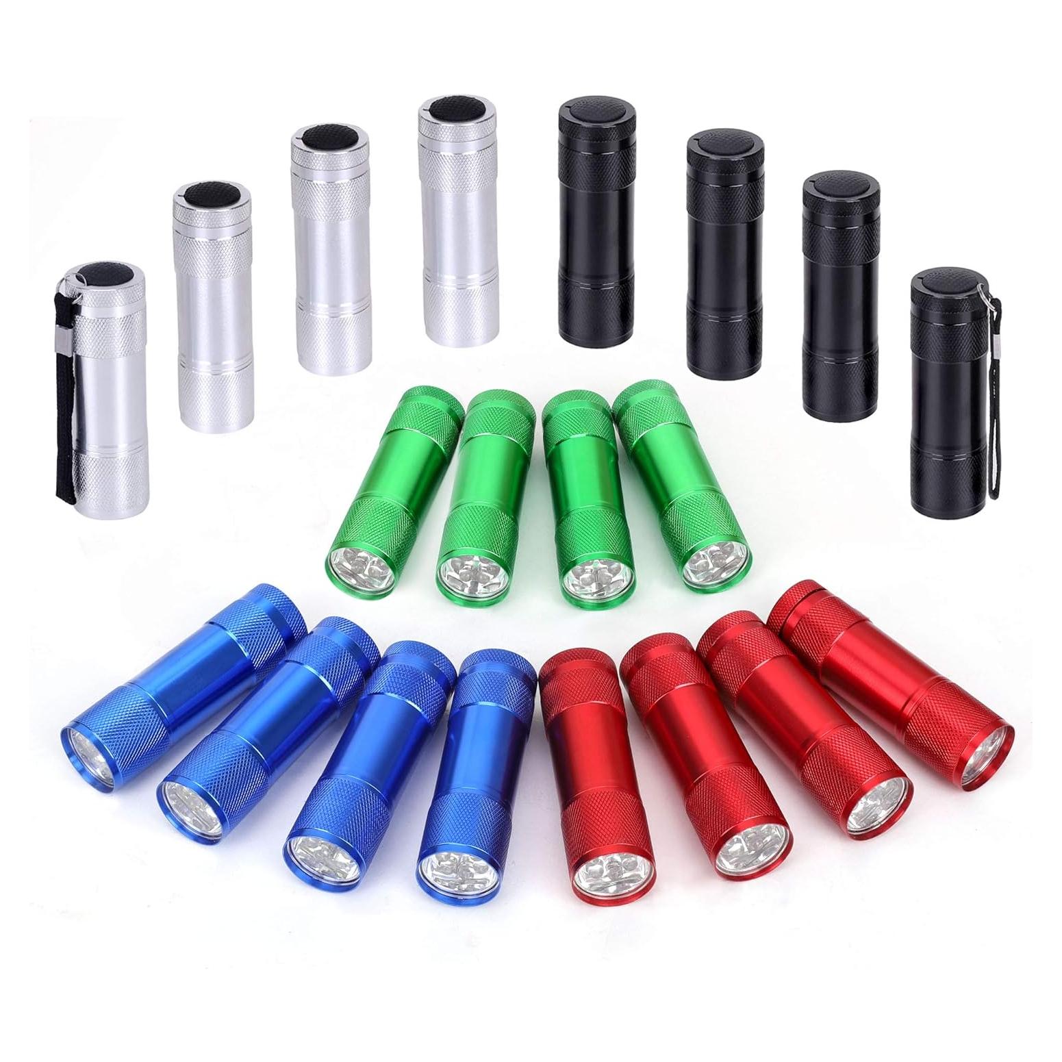 Set de 20 Lámparas de Mano LED FASTPRO 6 LEDs Aluminio