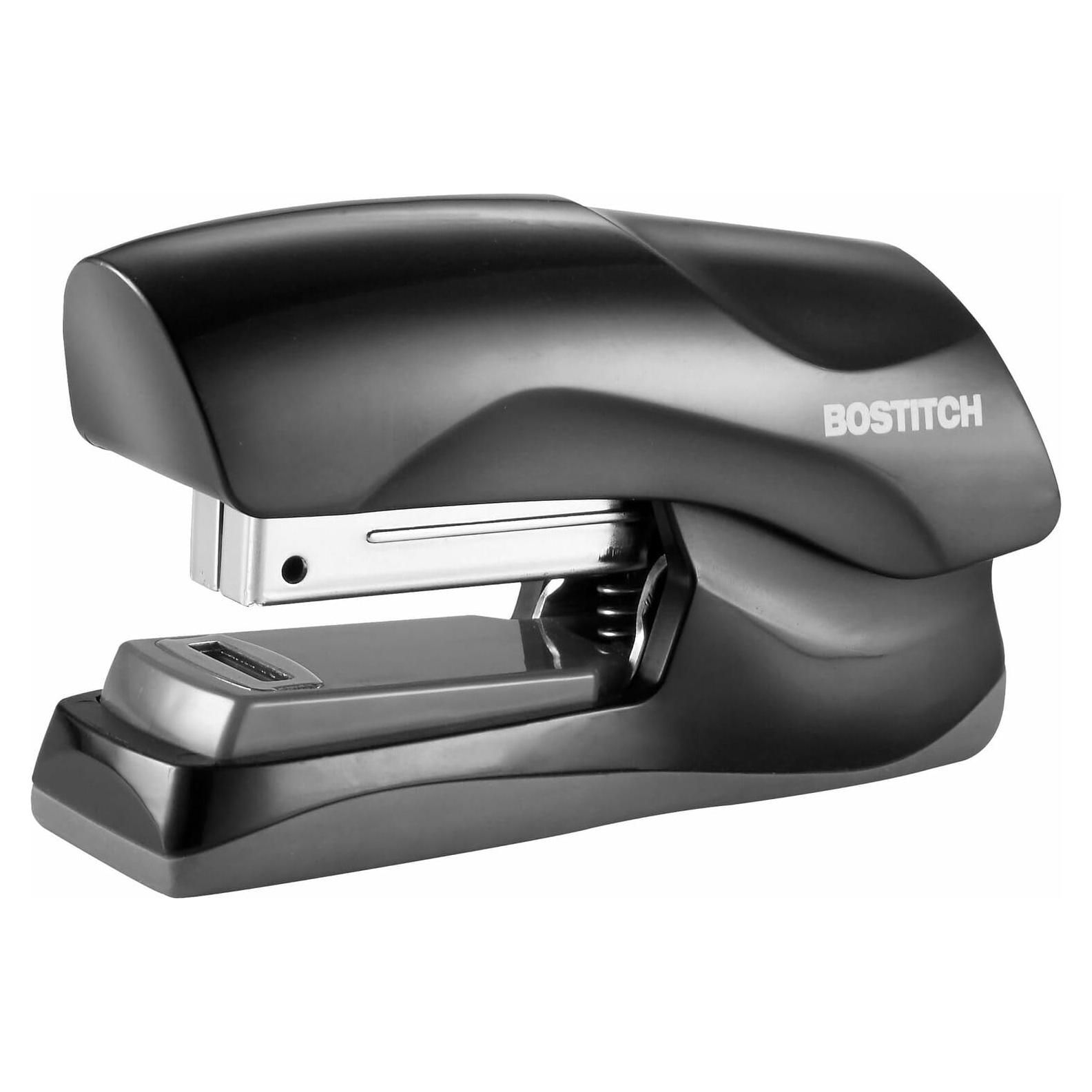 Grapadora Bostitch Compacta Negra Sin Atascos 40 Hojas