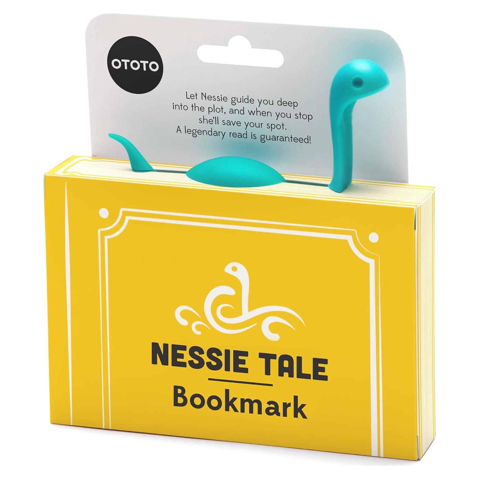 Marcador de Página OTOTO Nessie Tale Turquesa - Regalo Único