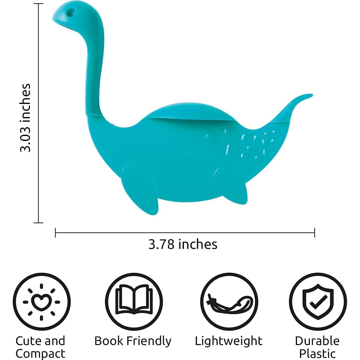 Marcador de Página OTOTO Nessie Tale Turquesa - Regalo Único