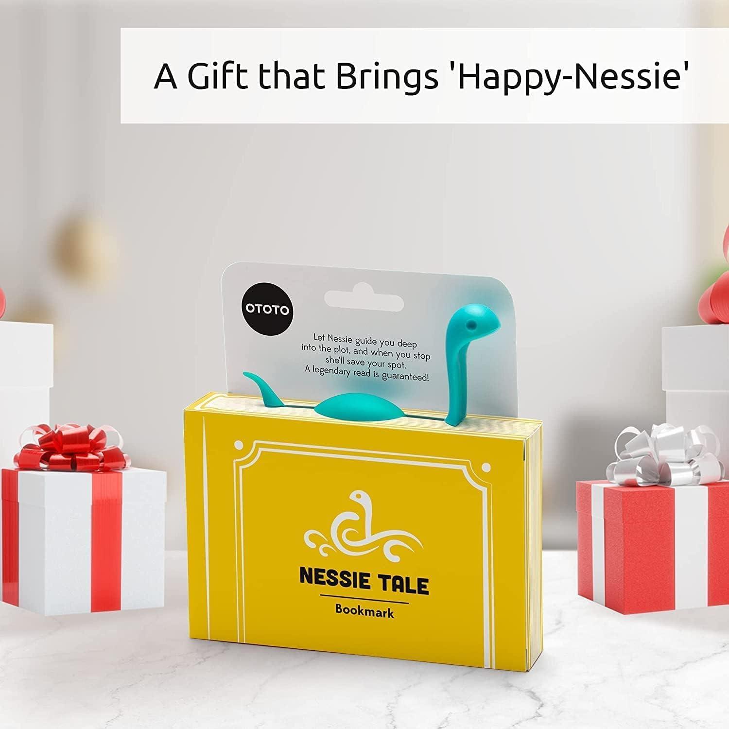 Marcador de Página OTOTO Nessie Tale Turquesa - Regalo Único