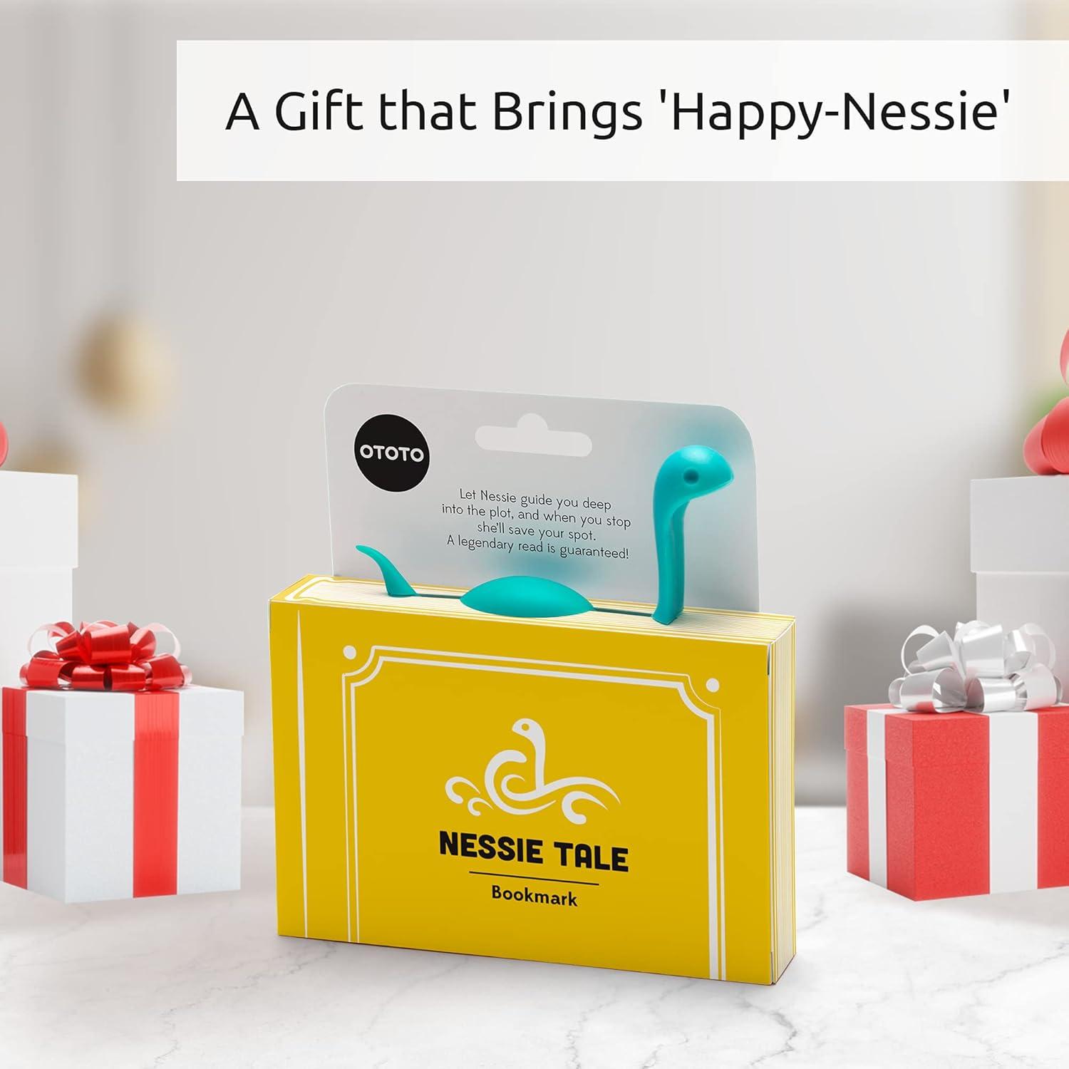Marcador de Página OTOTO Nessie Tale Turquesa - Regalo Único