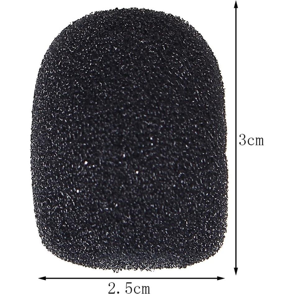 Paquete de 15 protectores de micrófono de espuma SUMAJU