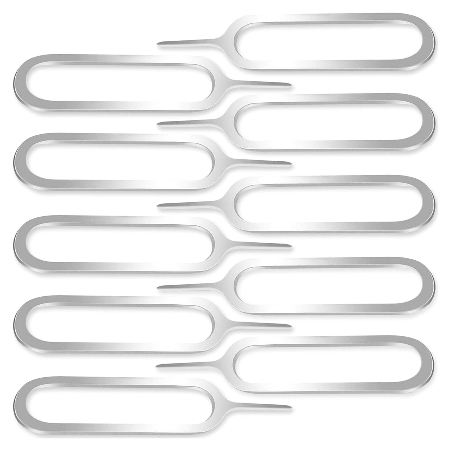 10 Piezas Herramienta Extracción SIM Mobi Lock - Compatible iPhone, Android