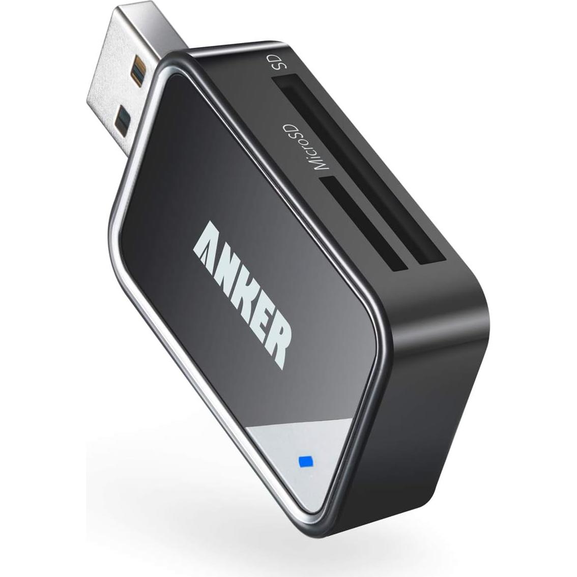 Lector de Tarjetas SD Anker USB 3.0 2-en-1 para Micro SD