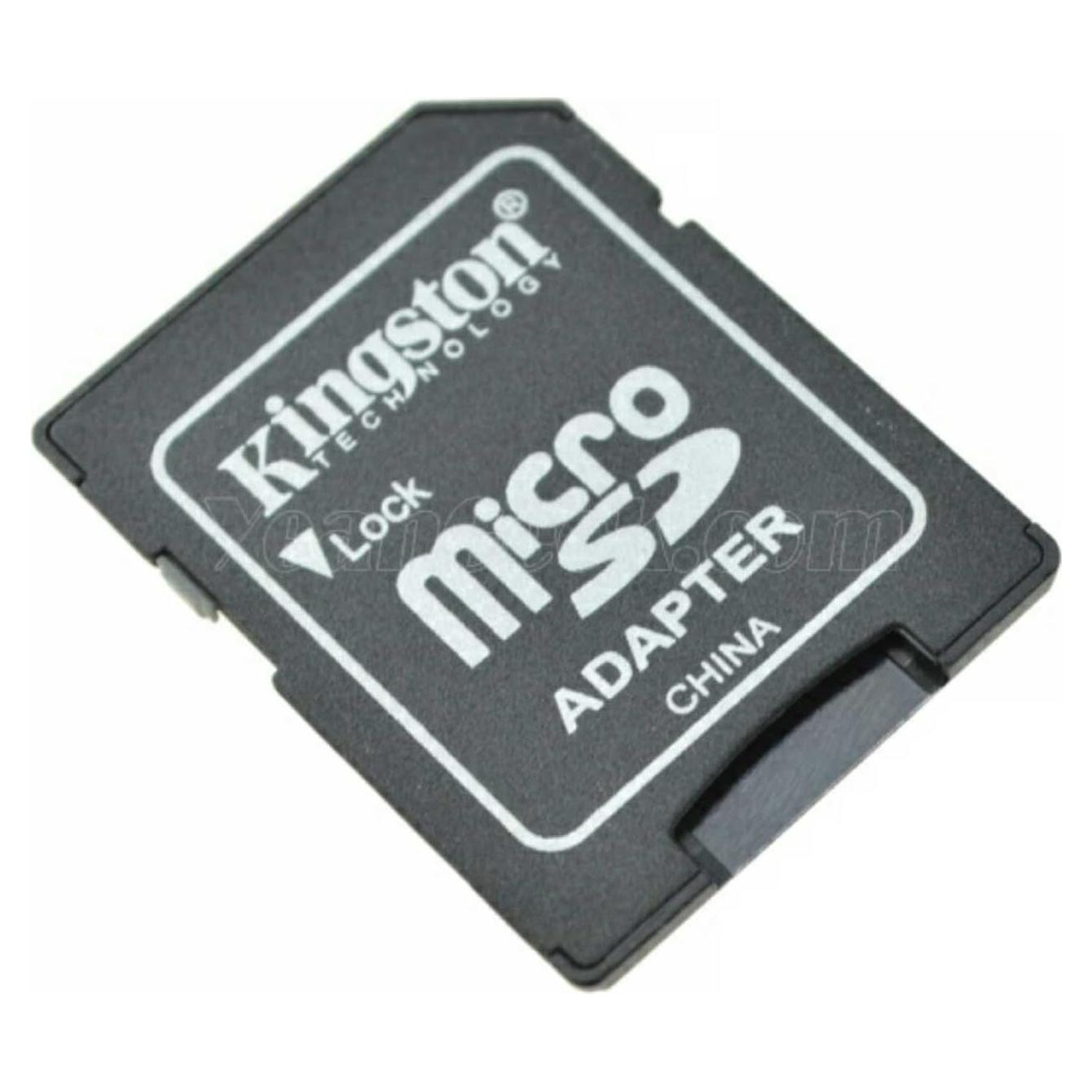 Adaptador Micro SD a SD Kingston - Negro - Ligero