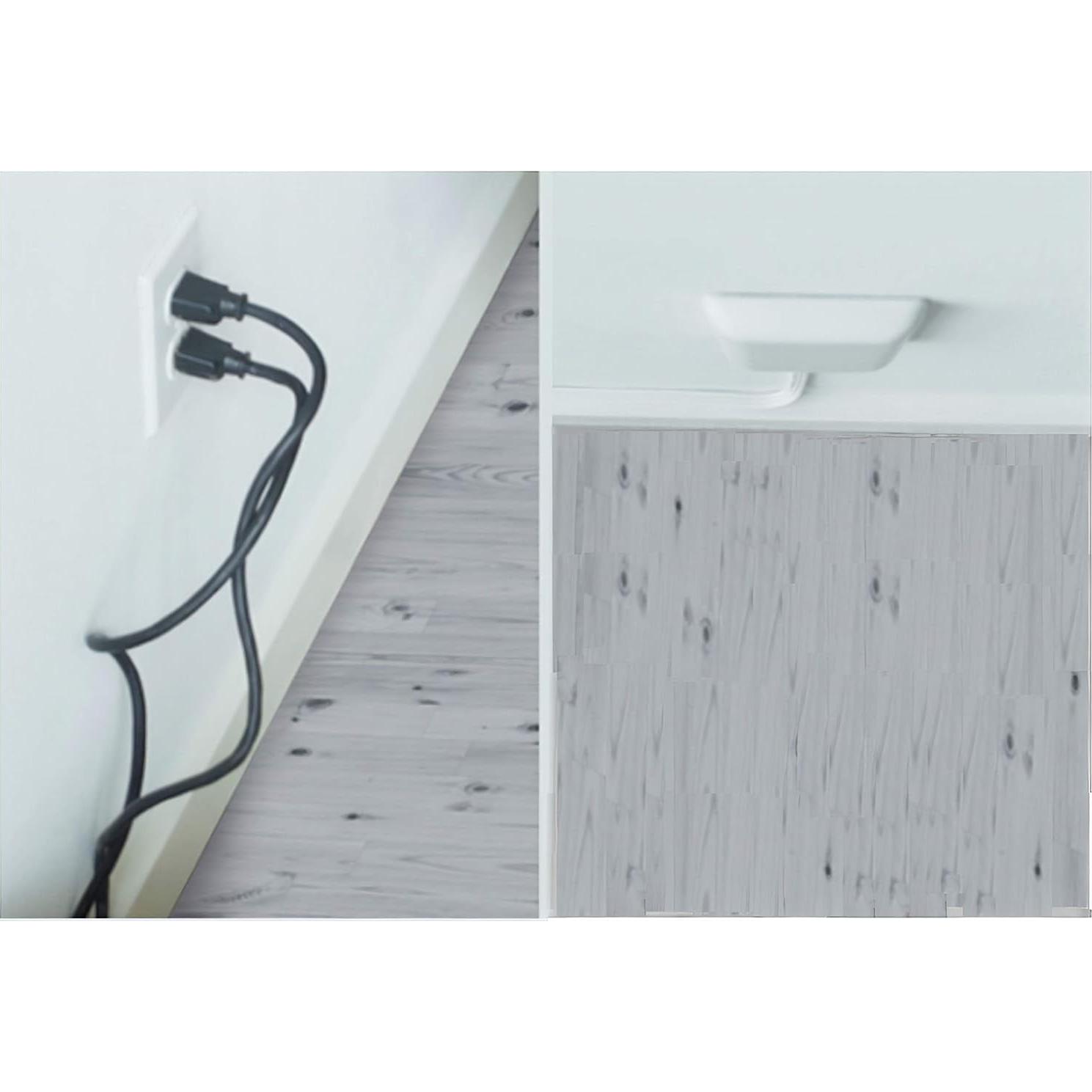 Sleek Socket Concealer de Enchufe Ultra Delgado 3 pies