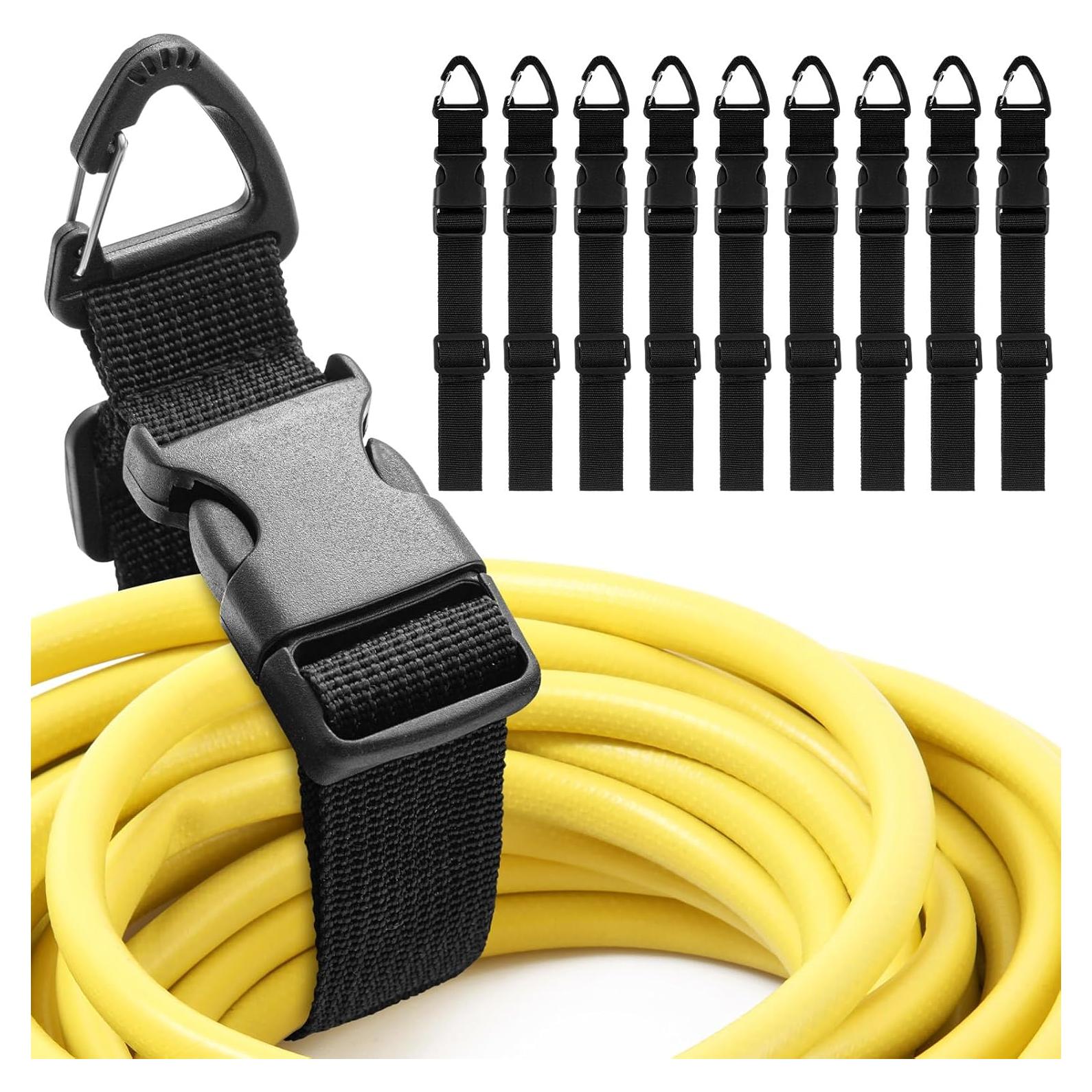 Paquete de 6 Soportes Ajustables Wowangce para Cables 43 cm