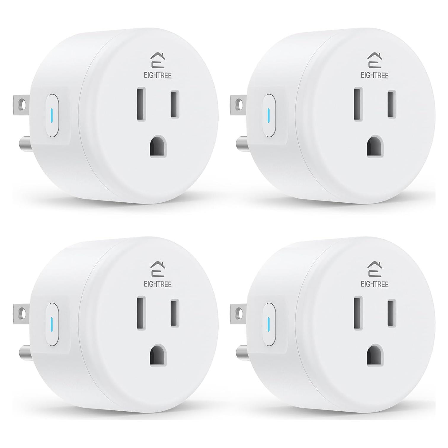 Enchufe Inteligente EIGHTREE WiFi 2.4GHz Control Remoto