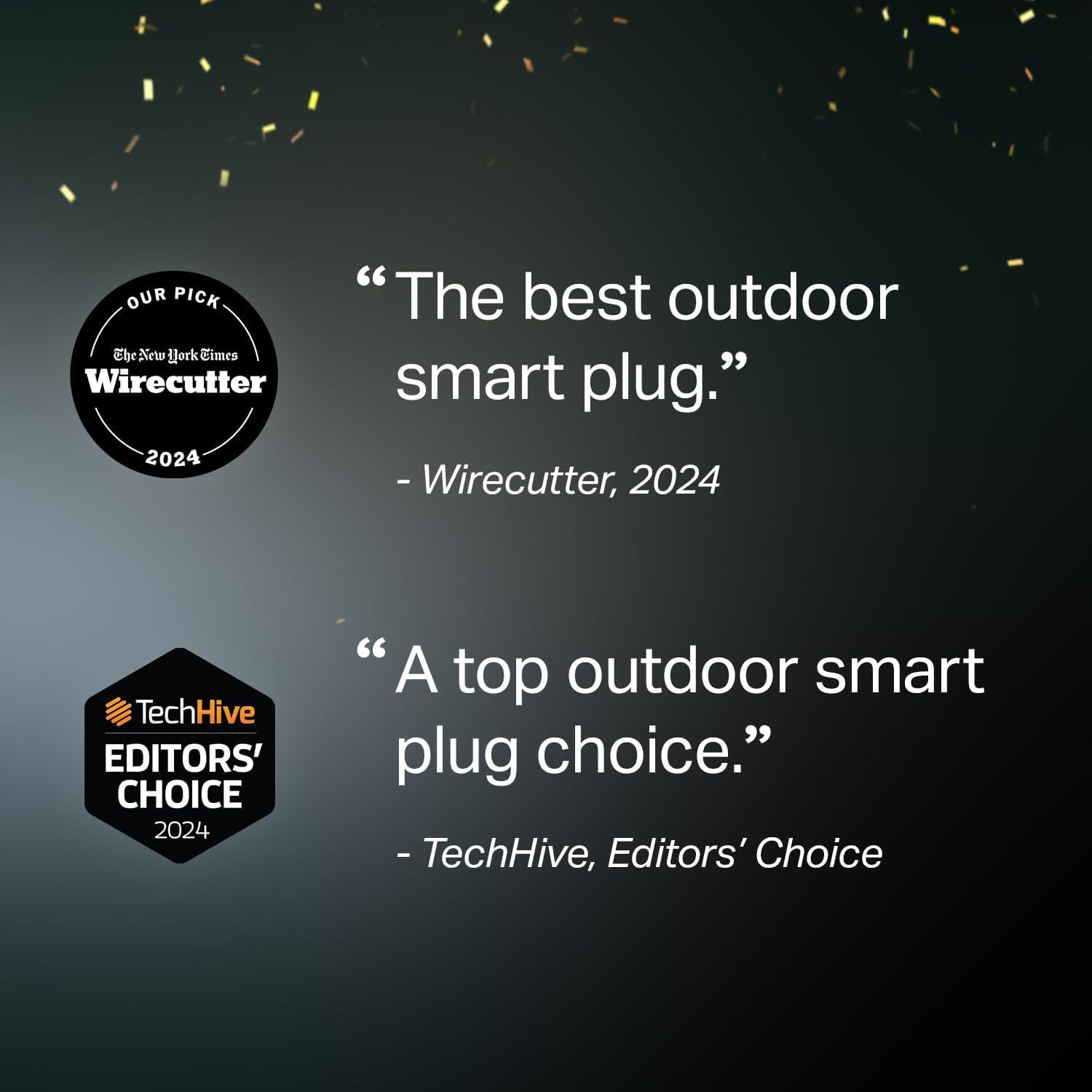 Enchufe Inteligente Kasa EP40 para Exterior 2 Tomas IP64