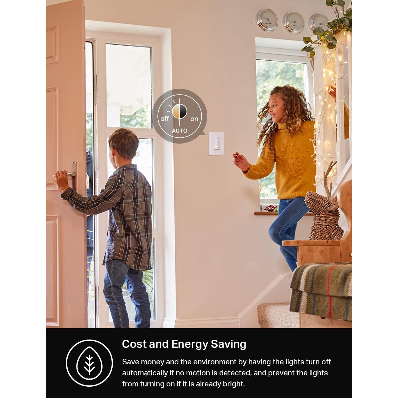 Interruptor Inteligente Kasa Smart KS200M con Sensor de Movimiento - Paquete de 2