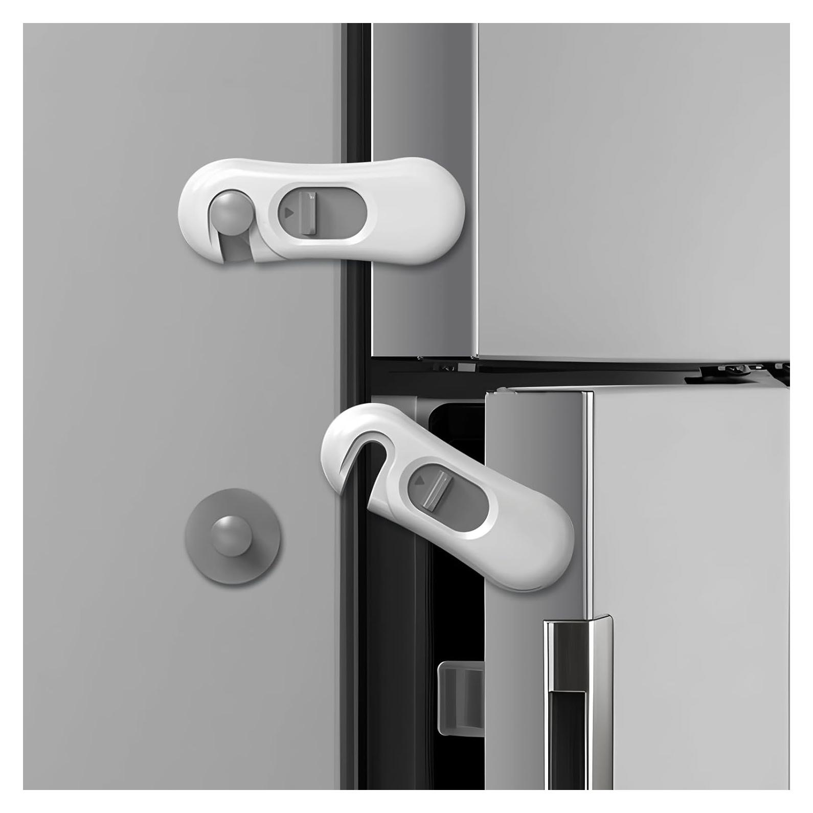 Cerraduras de Seguridad para Niños NiceTCU - 5 Pack con Adhesivo 3M