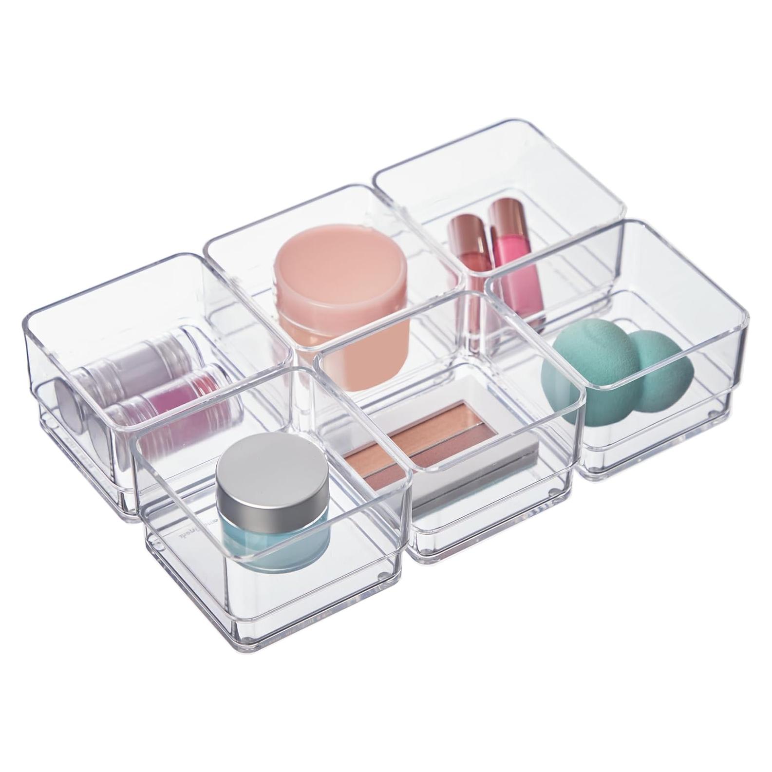 Organizadores de Cajones Apilables STORi - Set de 6 Transparentes