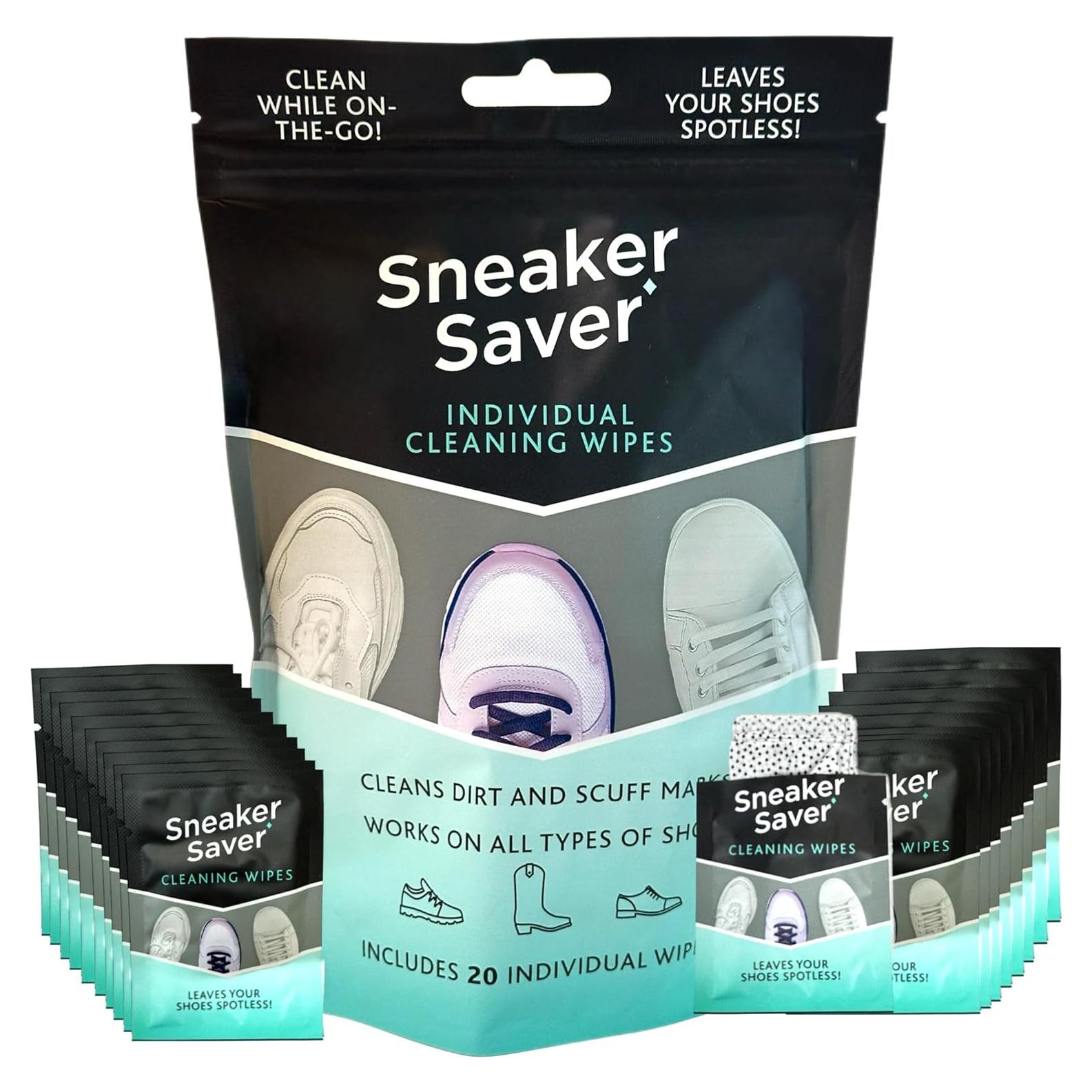 20 Toallitas de Limpieza Rápida ALAZCO para Zapatos - Viaje TSA