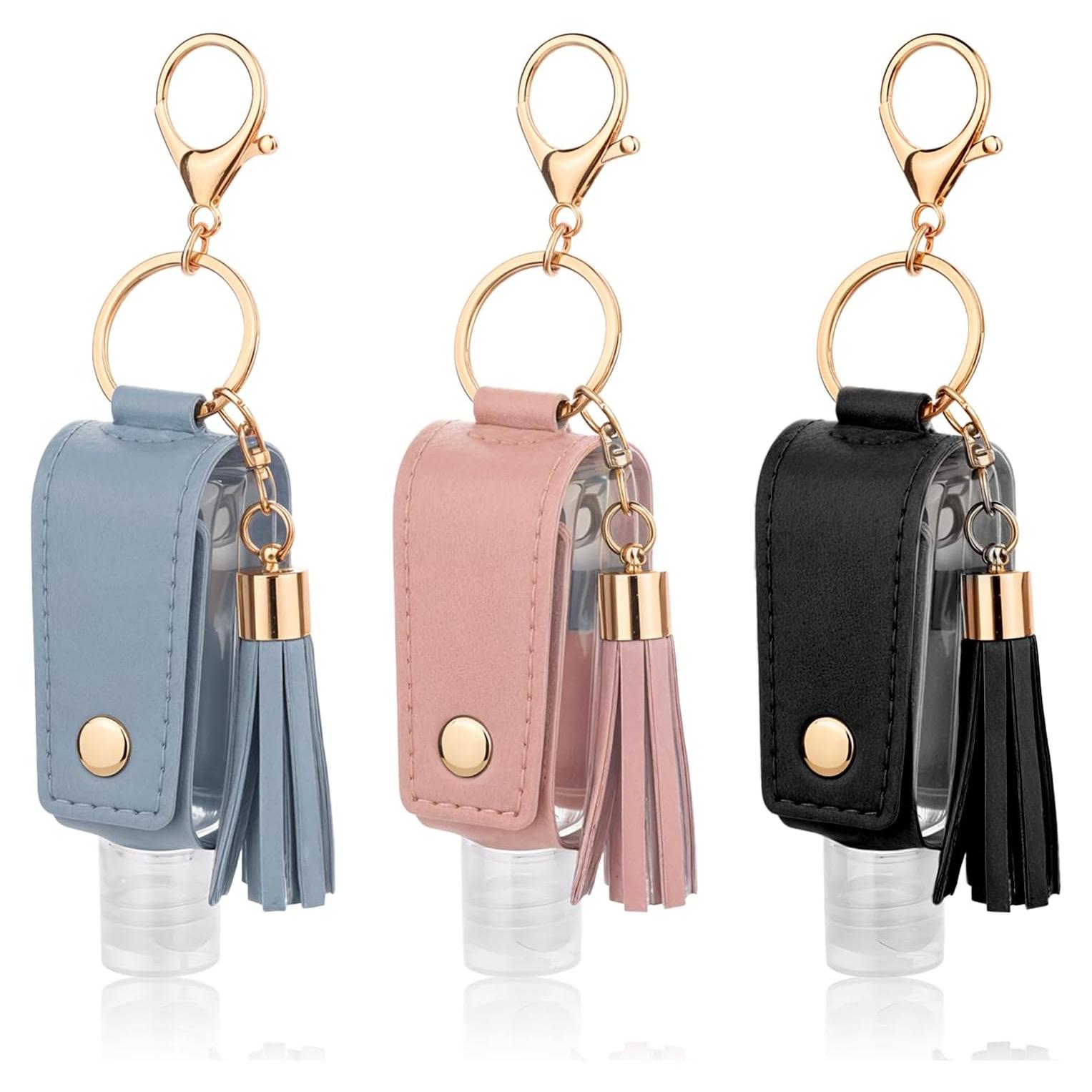 Set 3 Llavero Soporte Desinfectante Manos 30ml ZEYIYER