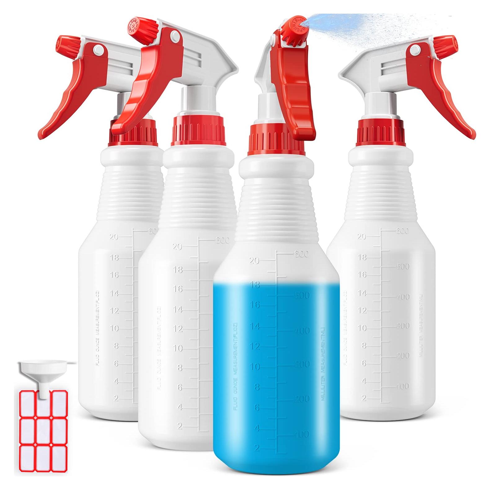 Botellas de Spray Bealee 4 Paquete 0.71 L Alta Resistencia