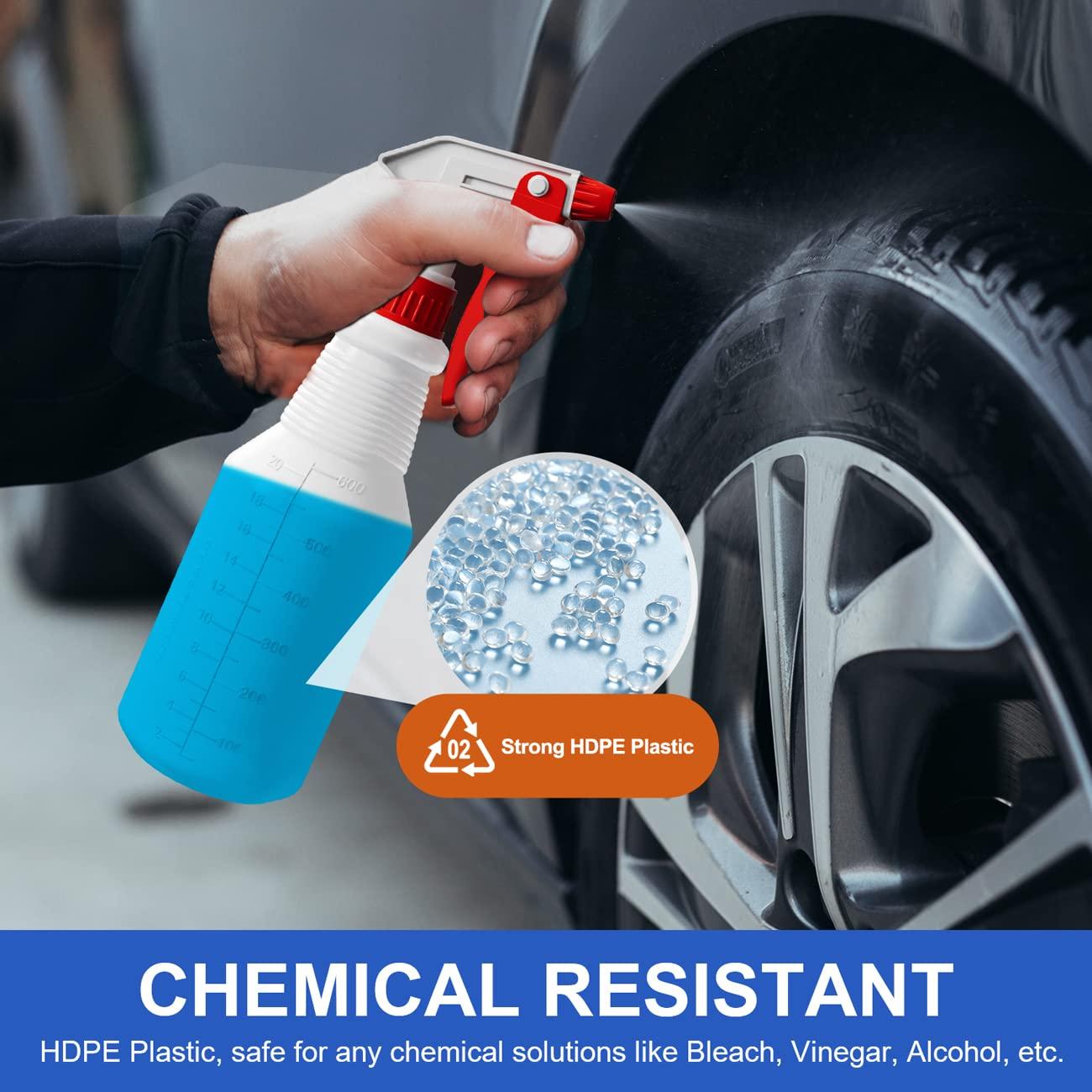 Botellas de Spray Bealee 4 Paquete 0.71 L Alta Resistencia