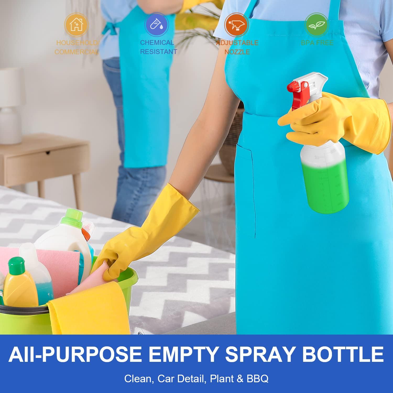 Botellas de Spray Bealee 4 Paquete 0.71 L Alta Resistencia