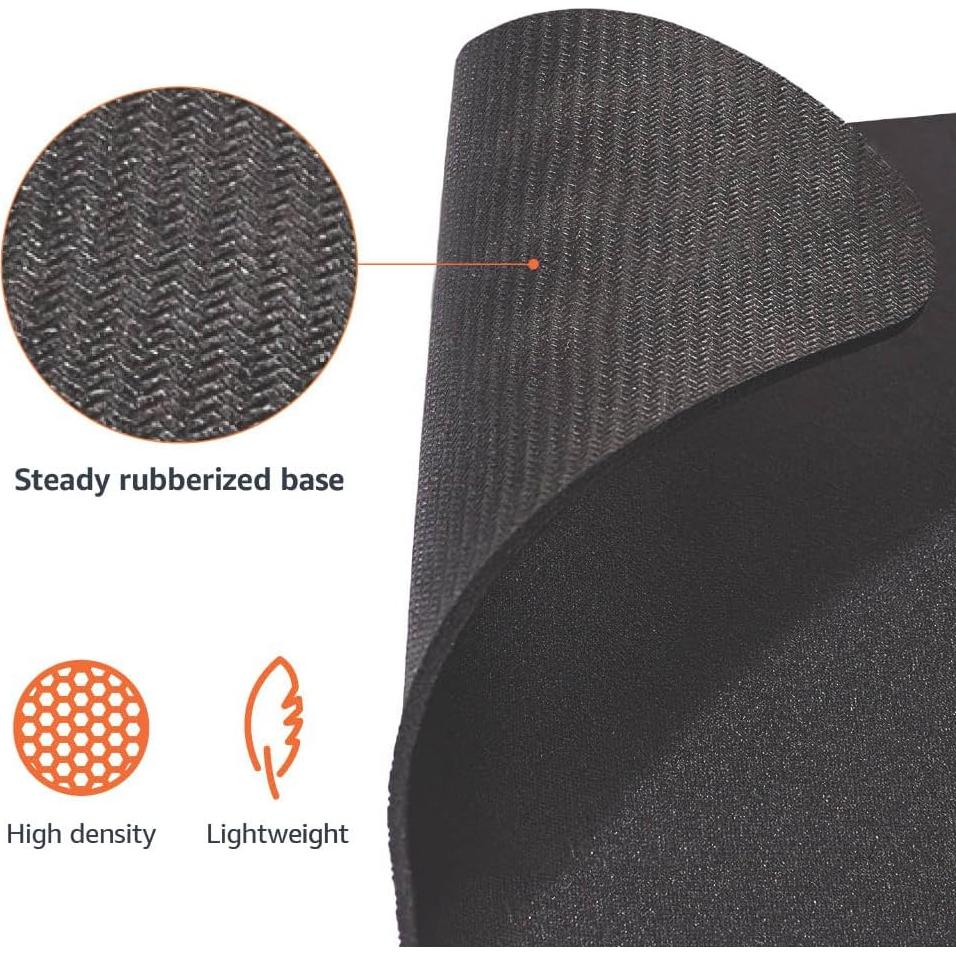 Alfombrilla de Ratón Amazon Basics Negra 31.5x26.9 cm