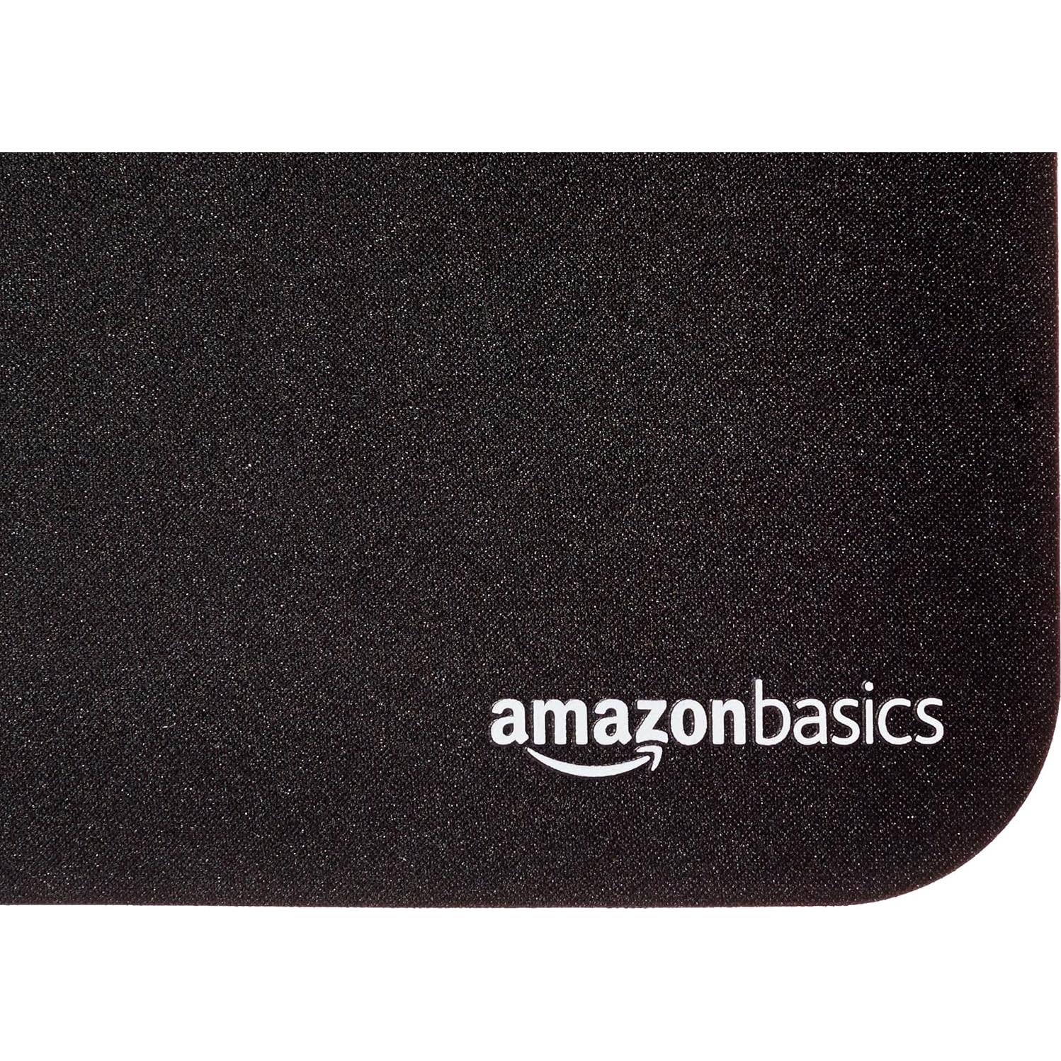 Alfombrilla de Ratón Amazon Basics Negra 31.5x26.9 cm