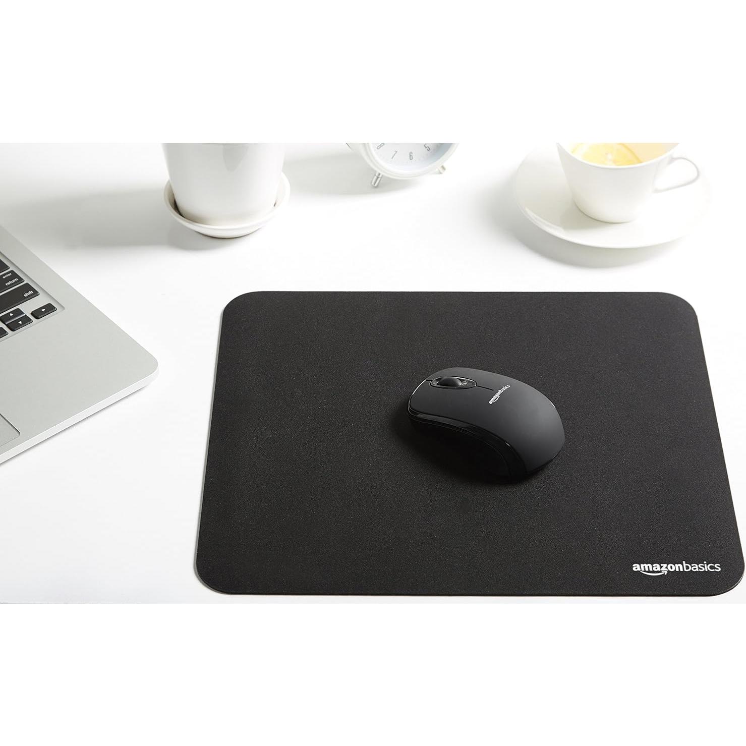 Alfombrilla de Ratón Amazon Basics Negra 31.5x26.9 cm