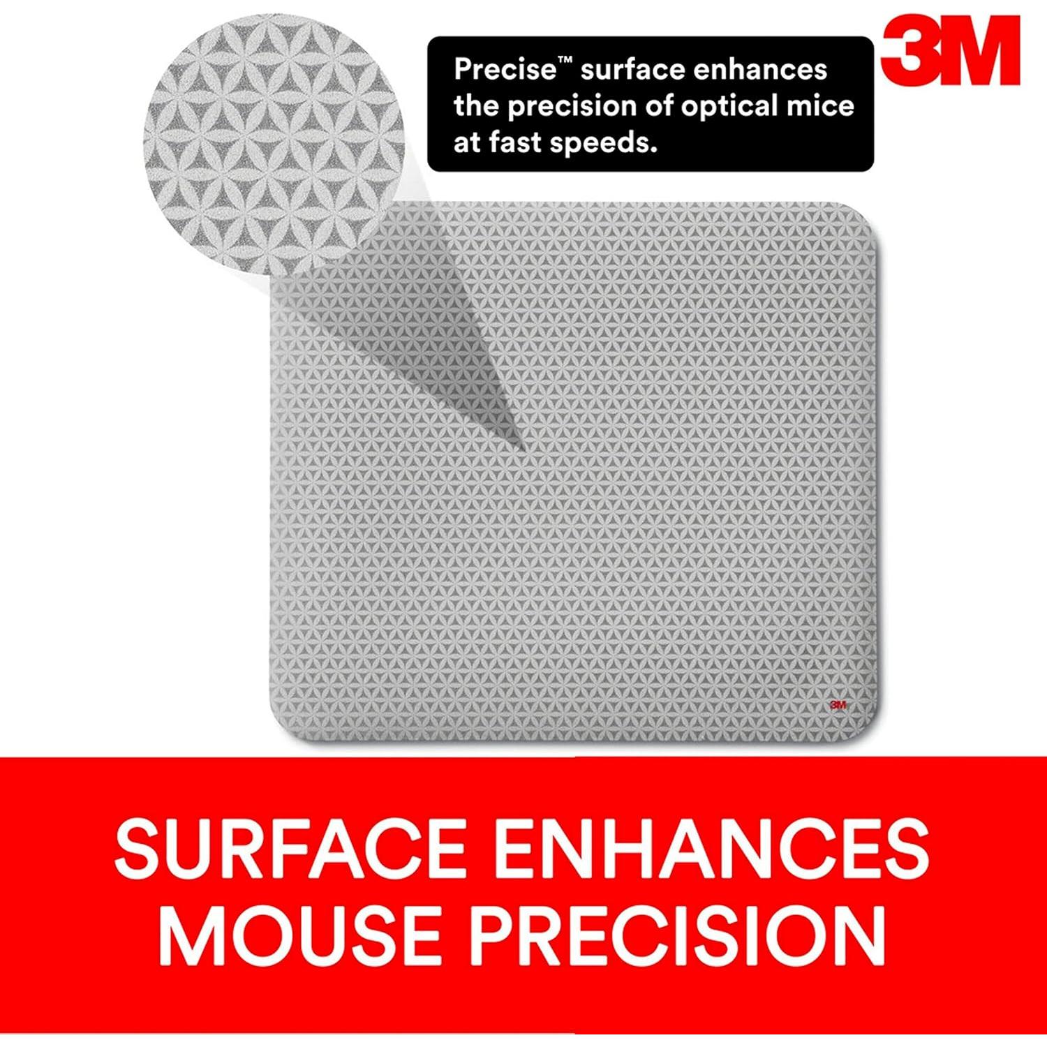 Almohadilla de Ratón 3M MP114-BSD1 20x22 cm Antideslizante