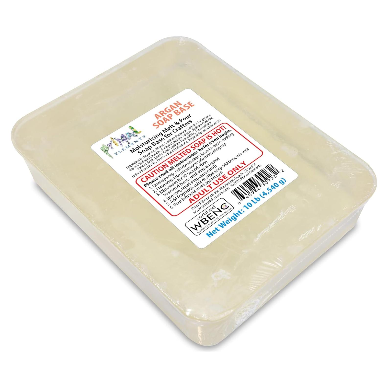 Base de Jabón de Glicerina Hidratante Primal Elements 4.54 kg