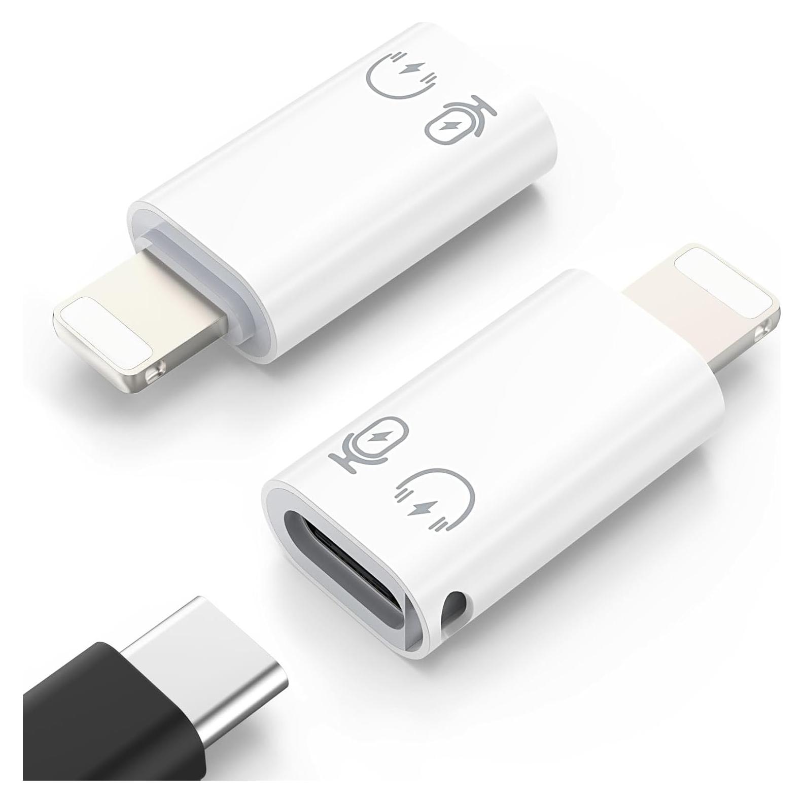 Adaptador MoKo USB C a Lightning para iPhone y iPad