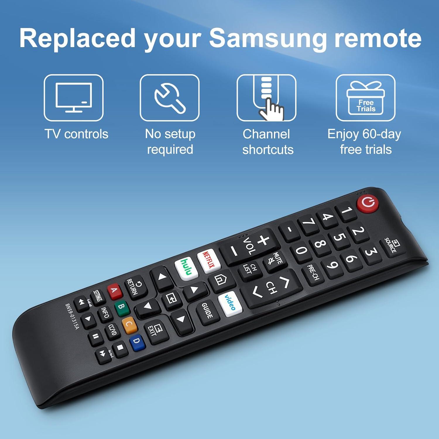 Control Remoto Universal Loutoc BN59-01315A para TV Samsung