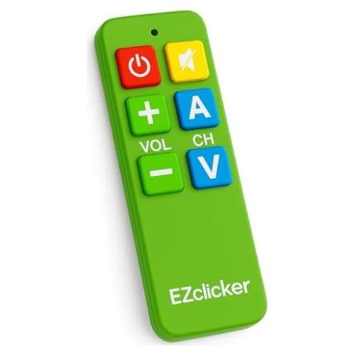 Control Remoto Universal para TV Benoo Verde Botón Grande