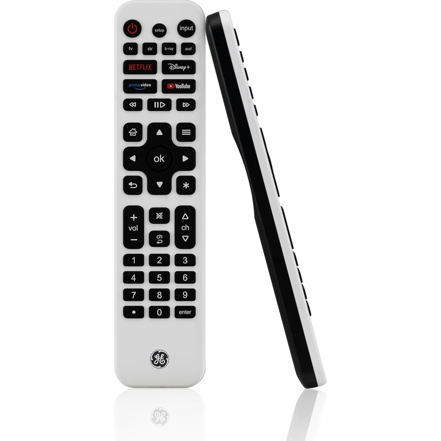 Control Remoto Universal Recargable GE 4 Dispositivos Retroiluminado