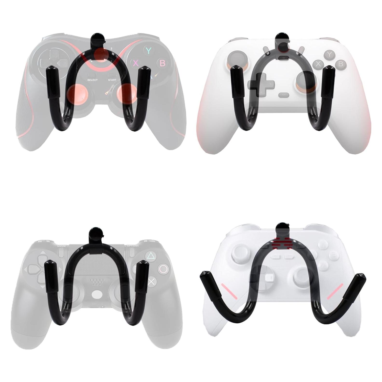 Organizador de Controladores de Juego YYST Soporte de Pared Negro